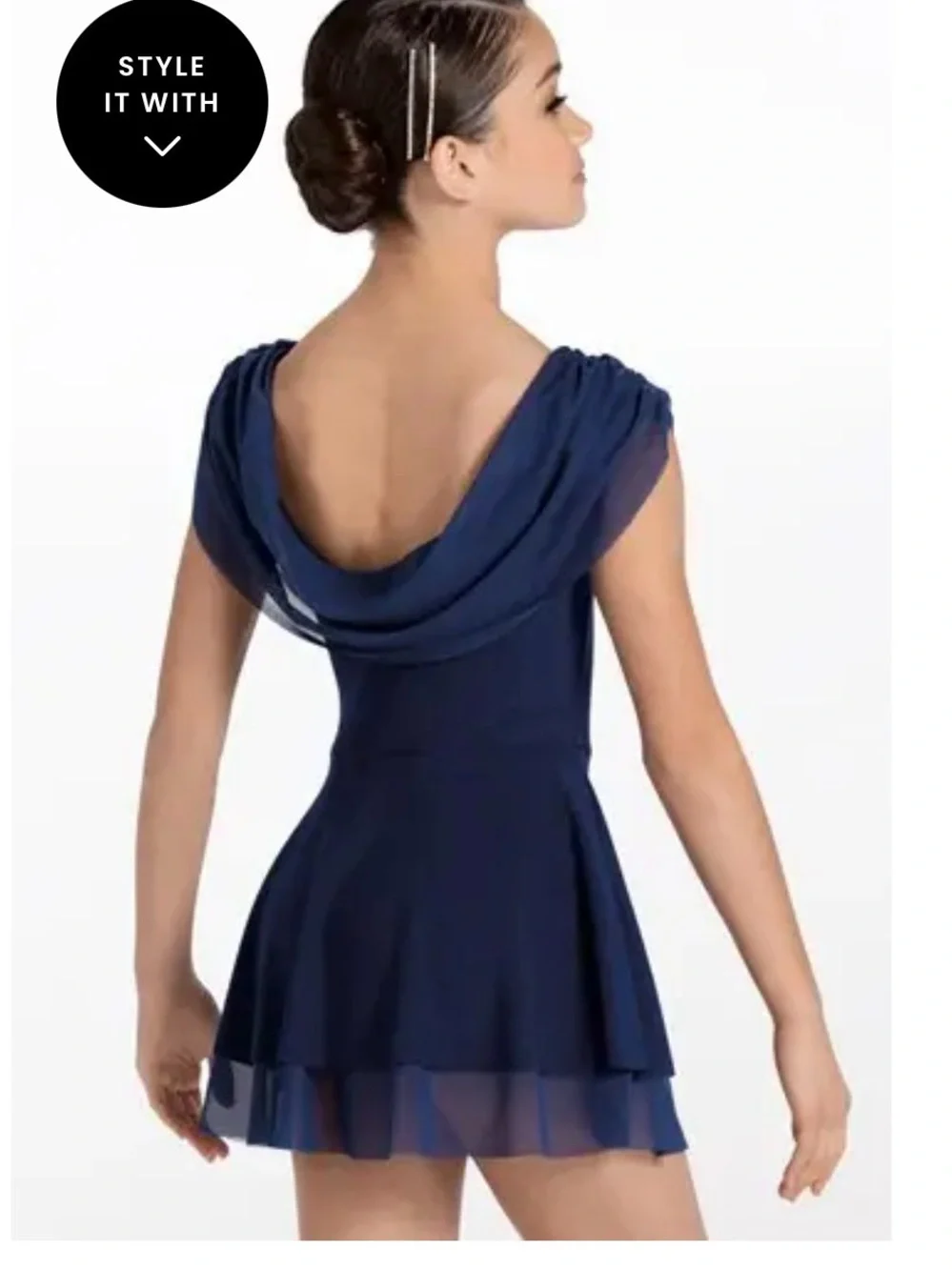 Weissman Navy Blue Girls' Dance Costume